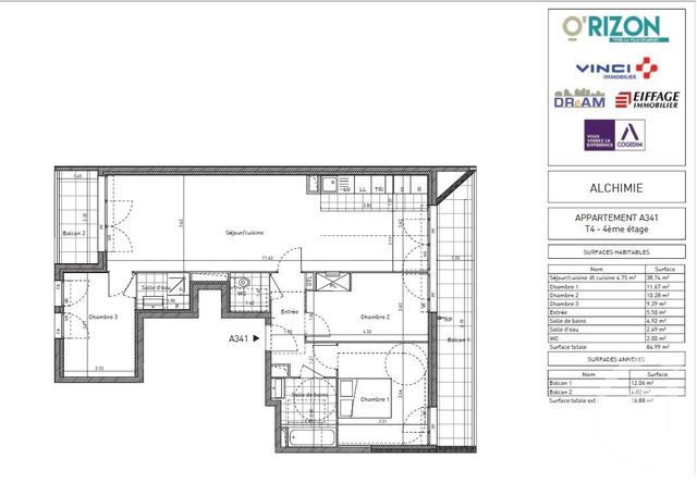 appartement - GIF SUR YVETTE - 91