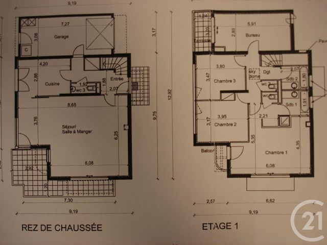 maison à louer - 6 pièces - 152.5 m2 - GIF SUR YVETTE - 91 - ILE-DE-FRANCE - Century 21 S.L.P. Immobilier