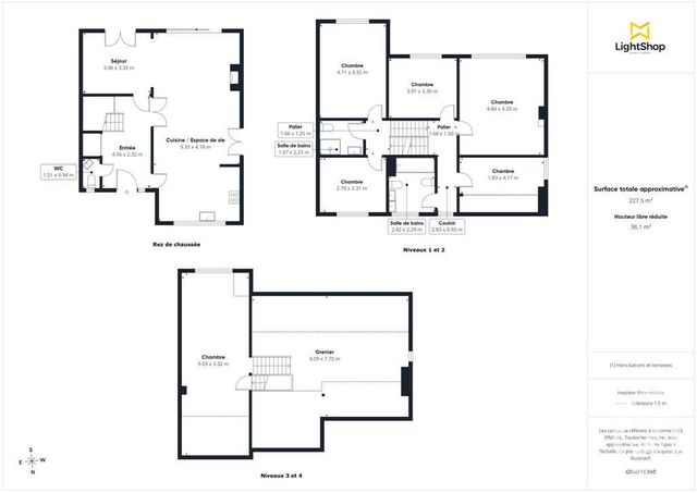 maison à vendre - 8 pièces - 227.0 m2 - GIF SUR YVETTE - 91 - ILE-DE-FRANCE - Century 21 S.L.P. Immobilier